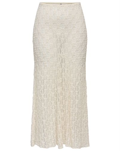 Only - ONLAya Lace Long Rock - Birch